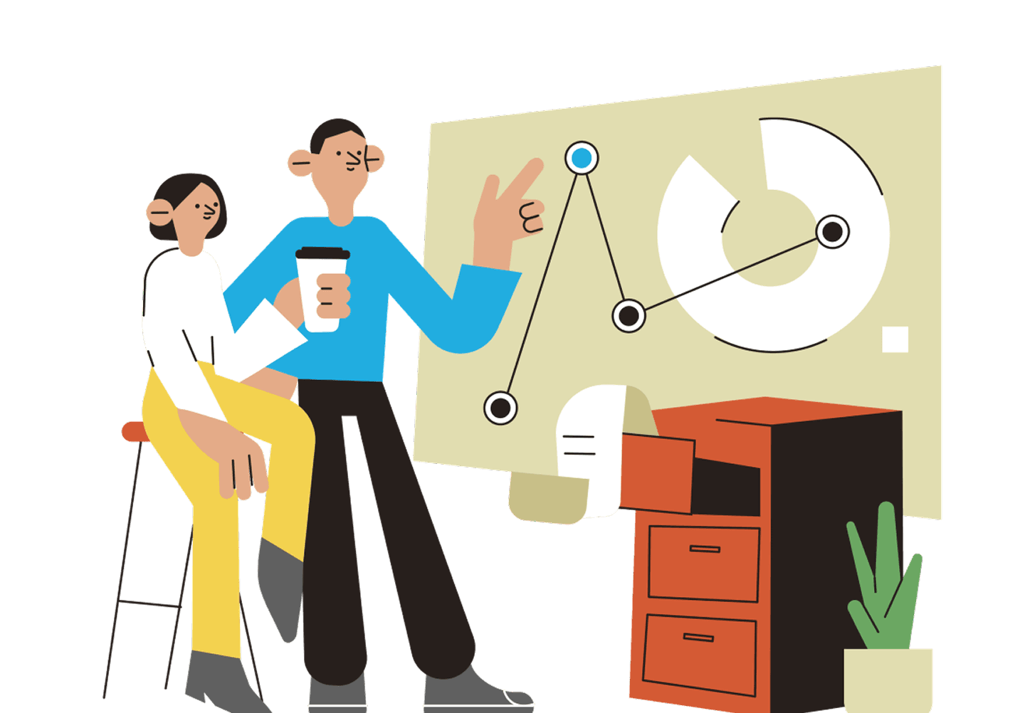 초대 페이지 벡터 이미지